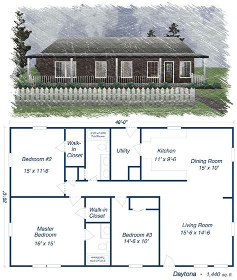 steel home plans & prices